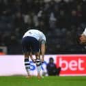Dejected Preston North End players