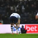 Dejected Preston North End players