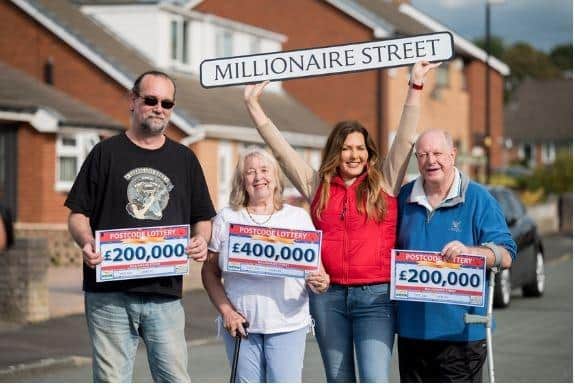 The luckiest area in the Postcode Lottery is Preston, with 41.36 wins per postcode district on average