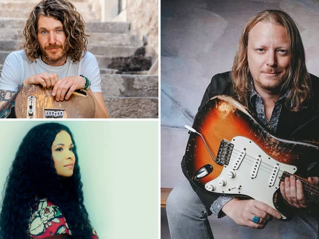 Dom Martin, Kyla Brox and Matt Schofield will headline the 2024 Great British Rhythm and Blues Festival.