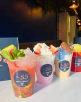 Some of the cocktails on the menu
