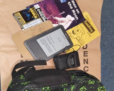 South Ribble Police are looking to reunite a youngster with a schoolbag and reading book they believe was stolen. 
