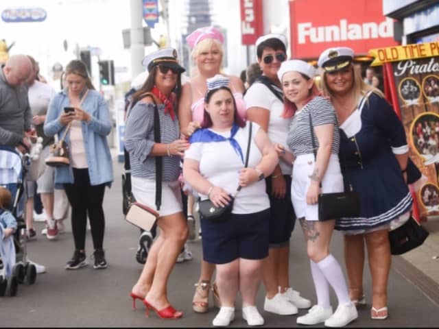 A hen do on the prom in 2021