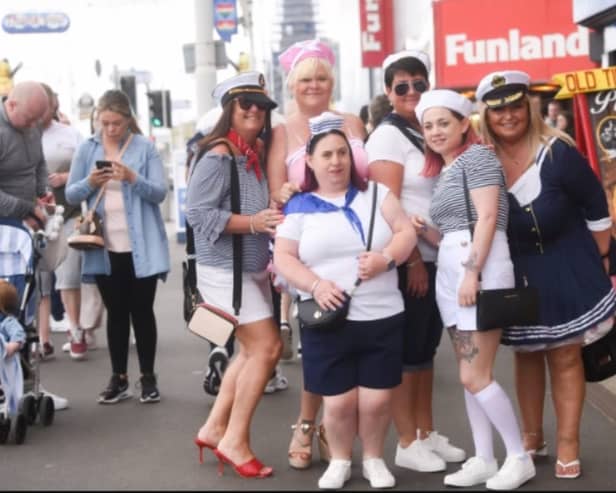 A hen do on the prom in 2021