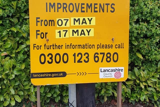The roadworks along Leyland Road are due to begin on Tuesday, April 7 and will last 10 days