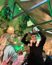 Coronation Street star Lucy Fallon with Preston North End midfielder Ryan Ledson and their young son Sonny - thanks fans for their messages of support after discussing a miscarriage she suffered