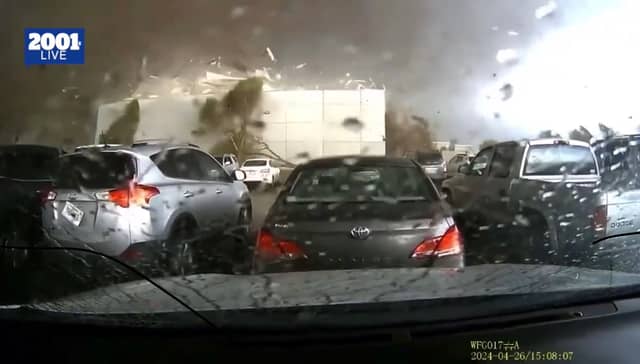 115,000-square-foot factory torn apart by tornado