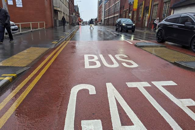 The Corporation Street bus gate comes into force on Tuesday, May 21