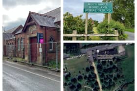 The church building and Much Hoole Woodland Burial Ground just feet away.