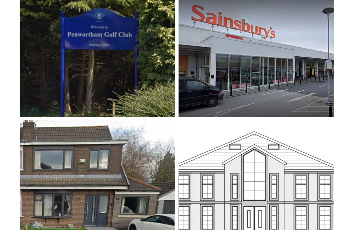 South Ribble Planning Changes at Sainsbury's, Penwortham Golf Club and more: 5 new Preston ...