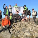 Family and friends of brave teenager Holly Brand who tragically died last year put on their walking boots to scale the Yorkshire Three Peaks in her memory.