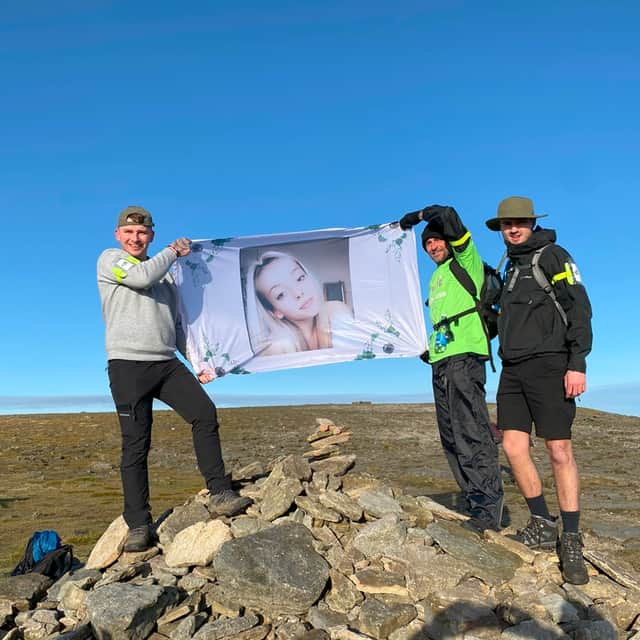 The Yorkshire Three Peaks challenge in Holly’s memory was organised by close family friend Mick French, 50, from Leyland.