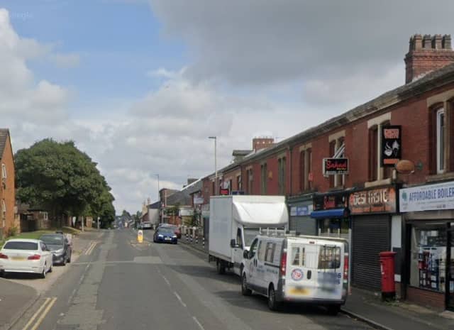 A man has been arrested following a fight involving weapons in Blackburn (Credit: Google)