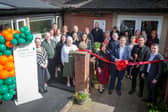 Gary Neville officially opens the extension at the £2m Ribble Valley Care Home in Sawley