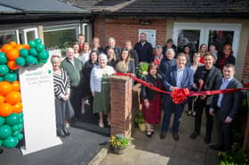 Gary Neville officially opens the extension at the £2m Ribble Valley Care Home in Sawley