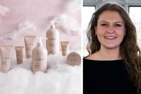 Reporter Aimee Seddon (pictured) tried the Neal and Wolf Hydrate range (also pictured).