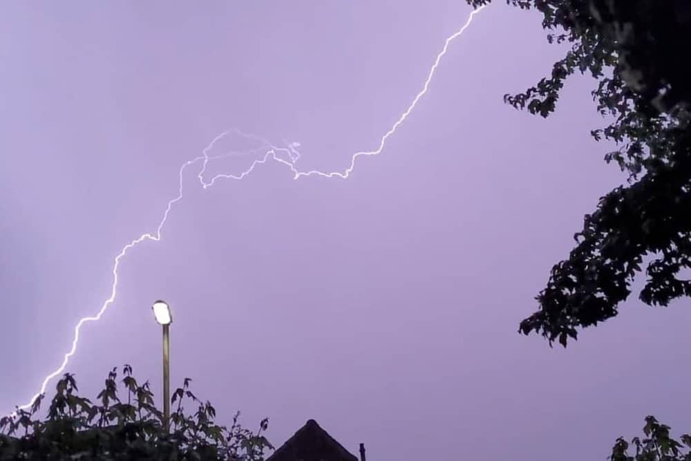 A week of glorious sunshine is set to come to an end tomorrow (Sunday, May 12, 2024), when thunderstorms are set to batter South Yorkshire, along with much of the country