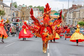 The Preston Caribbean Carnival procession will encompass 50 years of the event's history when it takes place on 26th may (image: Sonia Bashir)