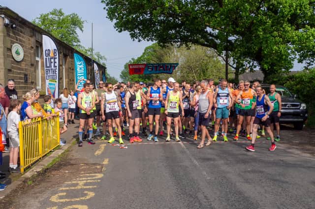The 15th annual Blacksticks 10k which is a popular race among running clubs.