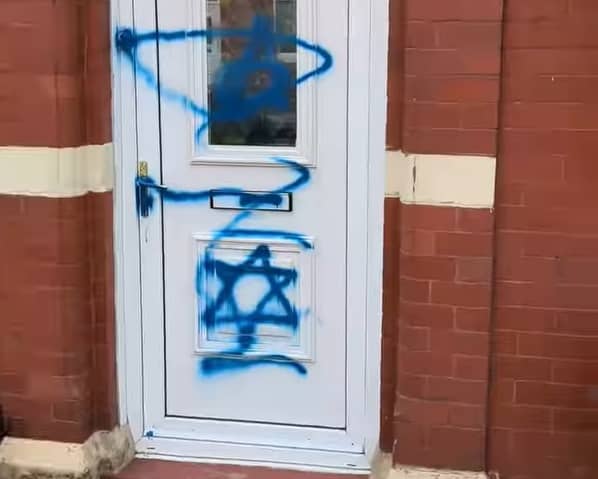 Two homes in Watkin Lane, Lostock Hall were vandalised with spray-paint. Lancashire Police they both reports are being treated as racially aggravated criminal damage