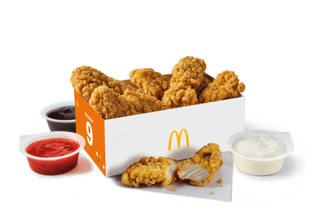 The new Chicken Select Sharebox which comes with nine selects and three dips.