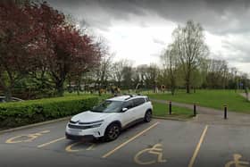 The 46-year-old was arrested after reports he was acting suspiciously at the park near Moss Side Community Centre in Leyland on Monday