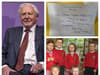 Sir David Attenborough surprises reception children at a Leyland primary school with sweet letter