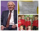 The letter, the legend and the children.
