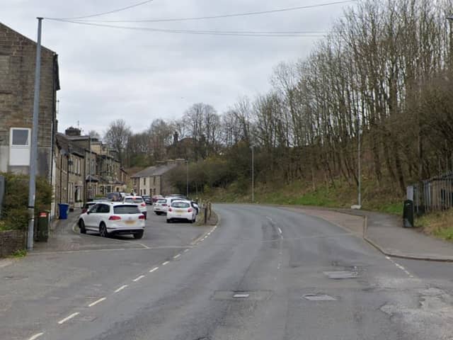 A man in his 20s was killed in a car crash on Burnley Road East in Rossendale (Credit: Google)