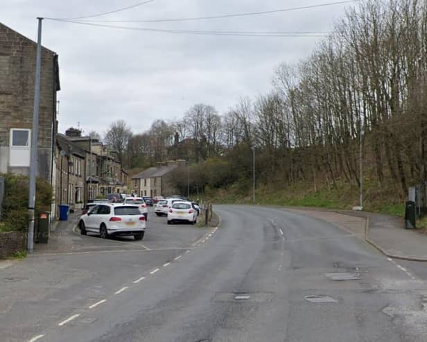 A man in his 20s was killed in a car crash on Burnley Road East in Rossendale (Credit: Google)