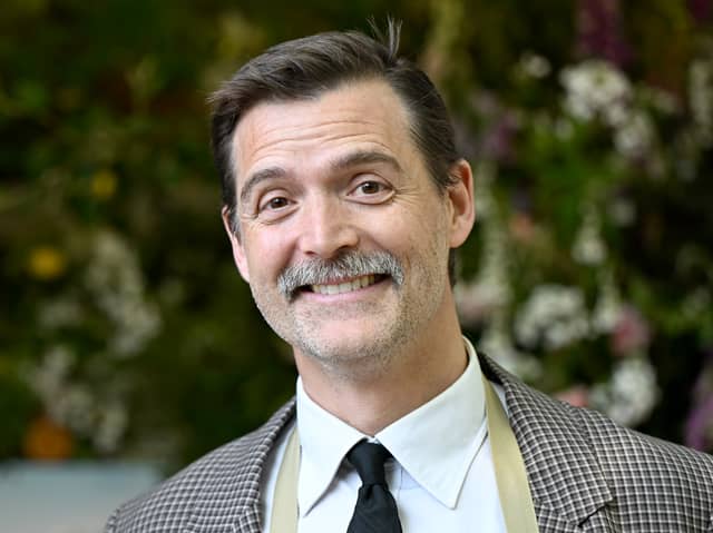 Patrick Grant attends The RHS Chelsea Flower Show at Royal Hospital Chelsea on May 20, 2024. Credit: Jeff Spicer/Getty Images