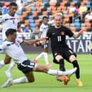 Liam Millar (R) is playing for Canada at the 2024 Copa America. He was at Preston North End during the 2023/24 season. (Image: AFP via Getty Images)