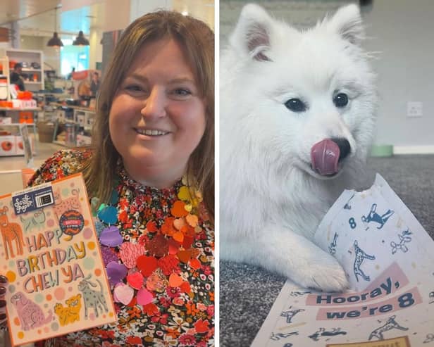 Chorley-based Scoff Paper, owned by Gemma Connolly which designs and manufactures edible greetings cards for dogs, has partnered with John Lewis to create exclusive ‘In Cahoots’ product ranges.
