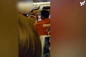 Passenger stretched off flight after extreme turbulence.