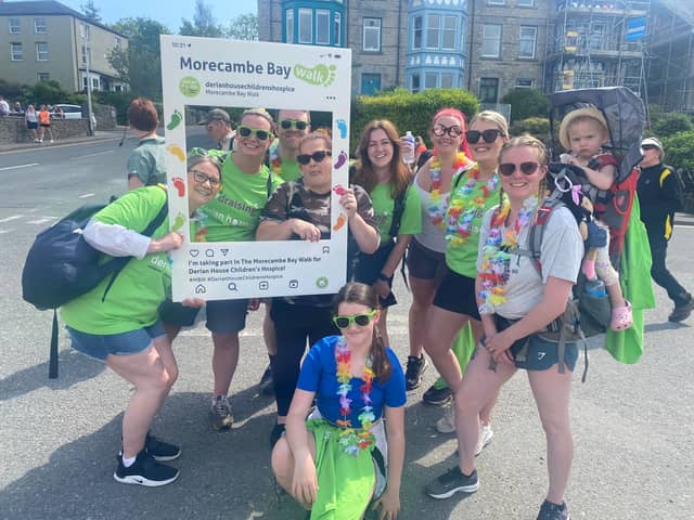 “We loved the walk! It was wonderful weather, and amazing to see everyone together for an amazing cause."