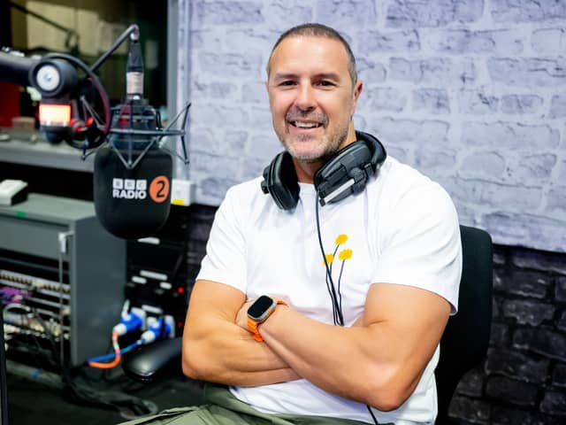 Paddy McGuinness pictured inside a BBC Radio 2 studio. Credit: BBC