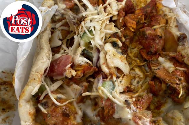 The chicken kebab from Mick's Hut