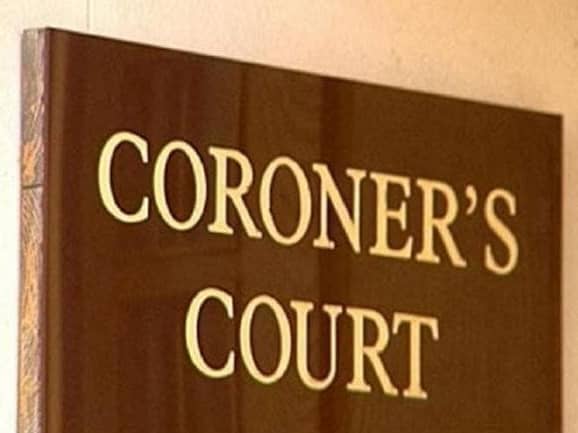 Coroner's court sign