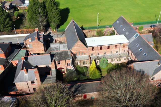 The 100-year-old Carmelite Convent sits on a five-acre site off St Vincent’s Road in Fulwood with the potential for housing redevelopment. Credit: Space PR
