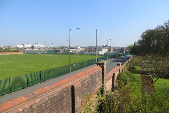 The convent in St Vincent's Road is located next to the playing fields of Corpus Christ Catholic High School