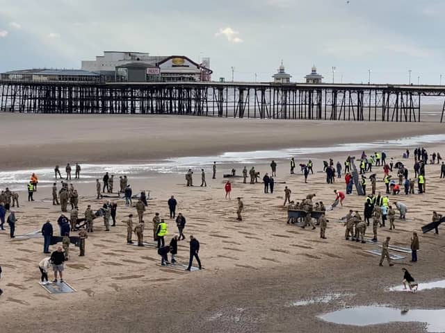 Blackpool hosted a number of special events to commemorate the 80th anniversary of D-Day on Thursday