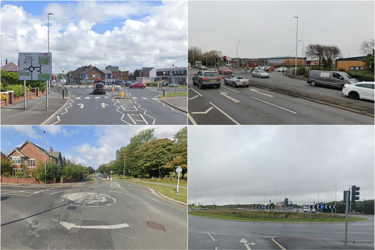 Cursed Roundabouts 17 of the worst roundabouts and junctions in Lancashire, according to ...