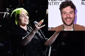 Billie Eilish and Jordan North. Credit: Getty