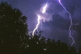 Are thunderstorms on the way to Lancashire? 