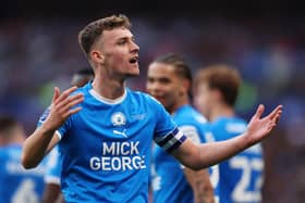 Peterborough defender Harrison Burrows