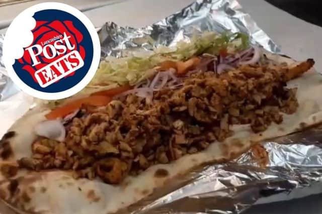 Sandos’ chicken shawarma kebabs