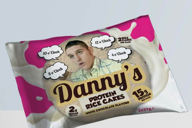 Danny's protein rice cakes - by the Fish and Rice Cakes guy Danny Andrews