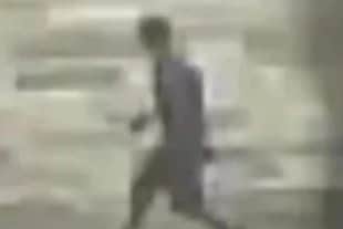 The grainy CCTV image of a possible sighting of Jay.