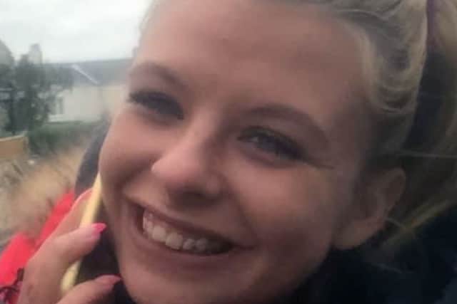 Amy Rose Wilson, aged 27, tragically died following a crash on New Carron Road in Falkirk (Credit: Police Scotland)