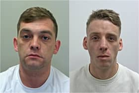 Anthony McKenna (Left) and Frankie Taylor have been urged to hand themselves in 